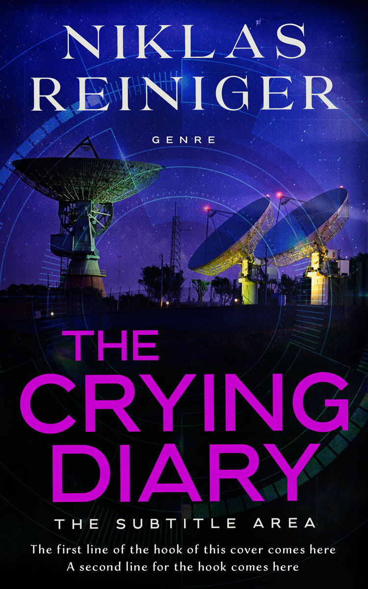 2D view of Premade Mystery & Thriller & Suspense Book Cover - Ebony