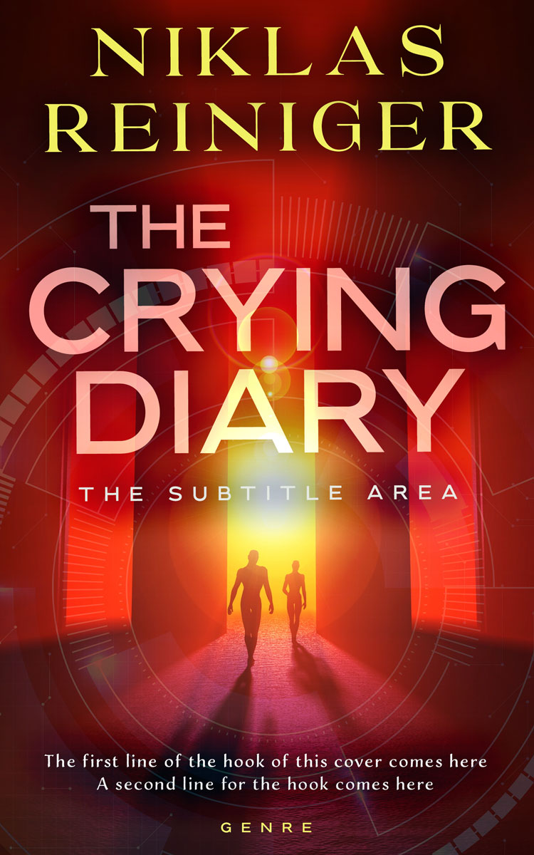 2D view of Premade Fantasy Book Cover - Heath