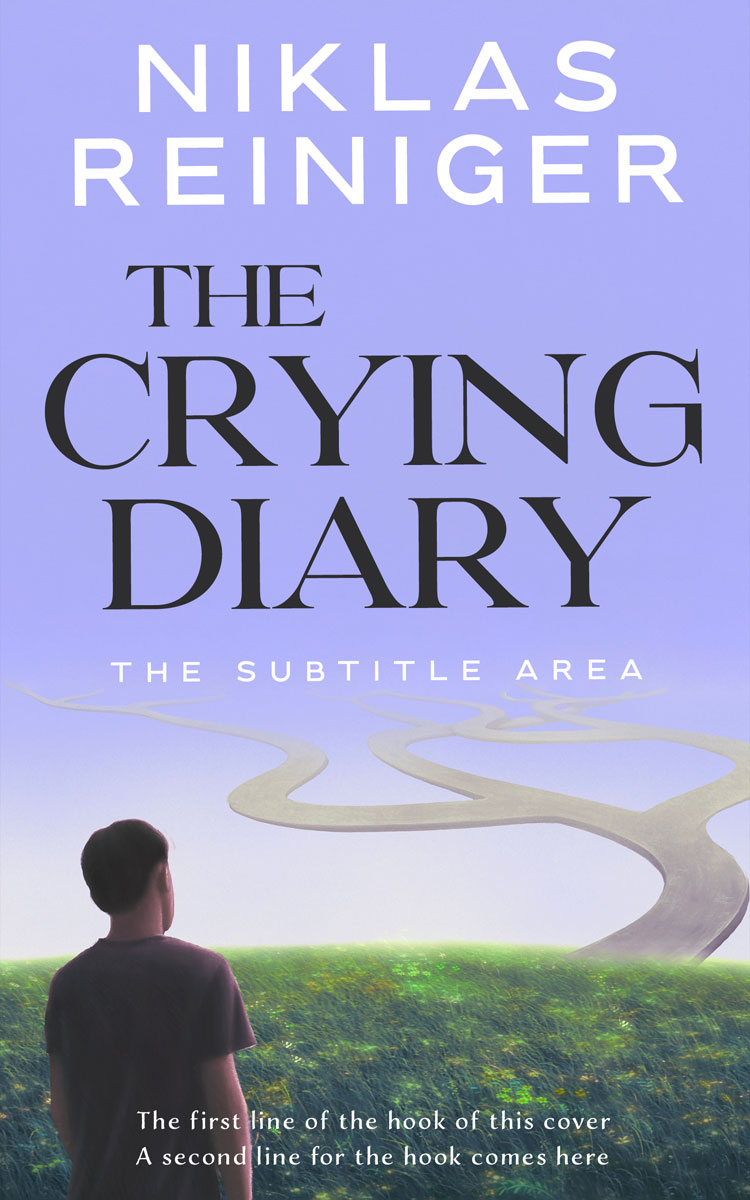 2D view of Premade Self-Improvement & Self-Help Book Cover - Perano