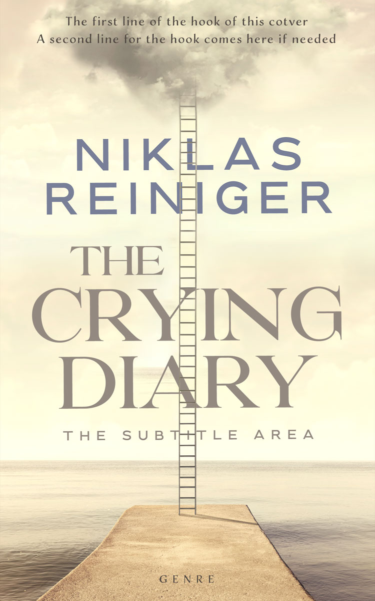 2D view of Premade Surreal Book Cover - Wheatfield