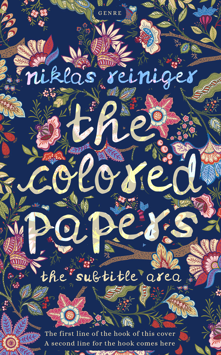 2D view of Premade Fantasy Book Cover - Cloud Burst