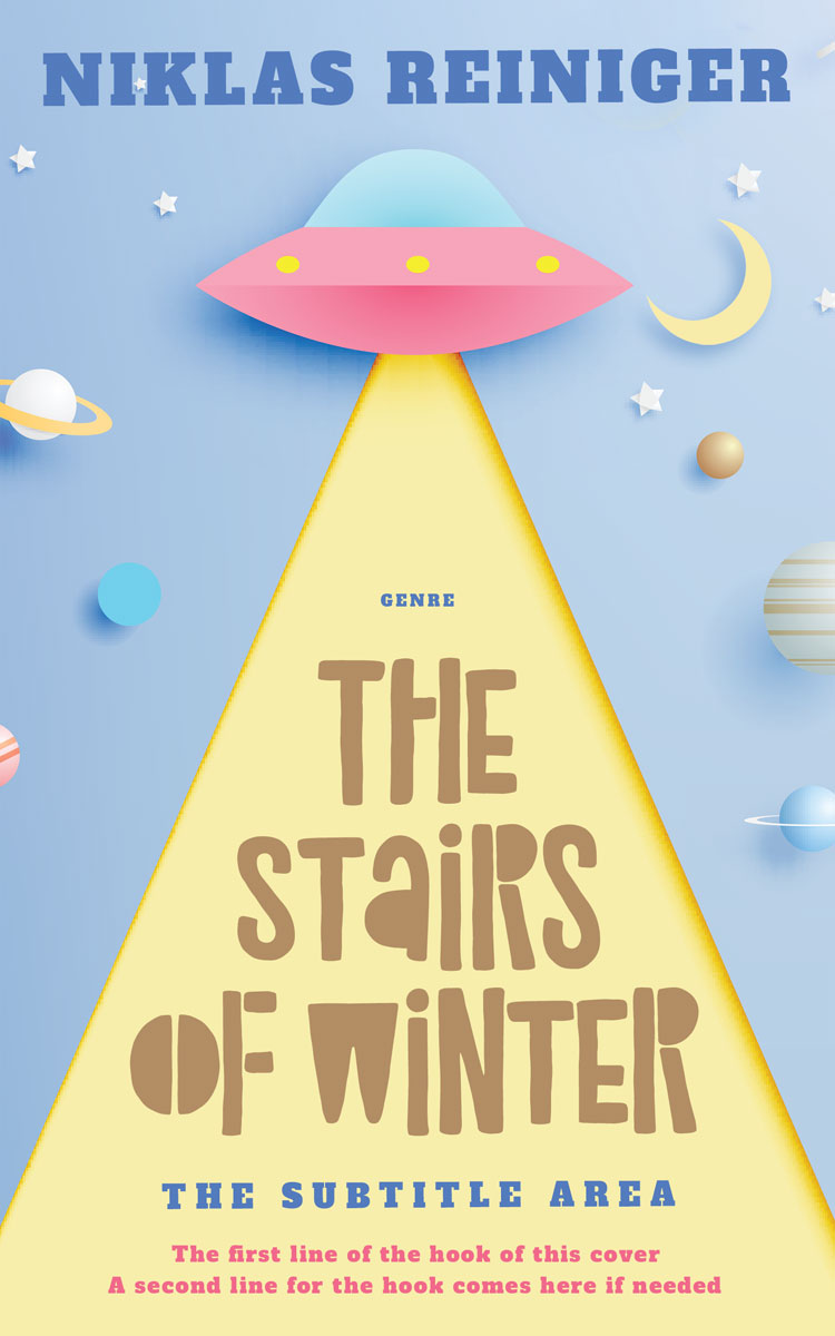 2D view of Premade Children's Book Cover - Tasman