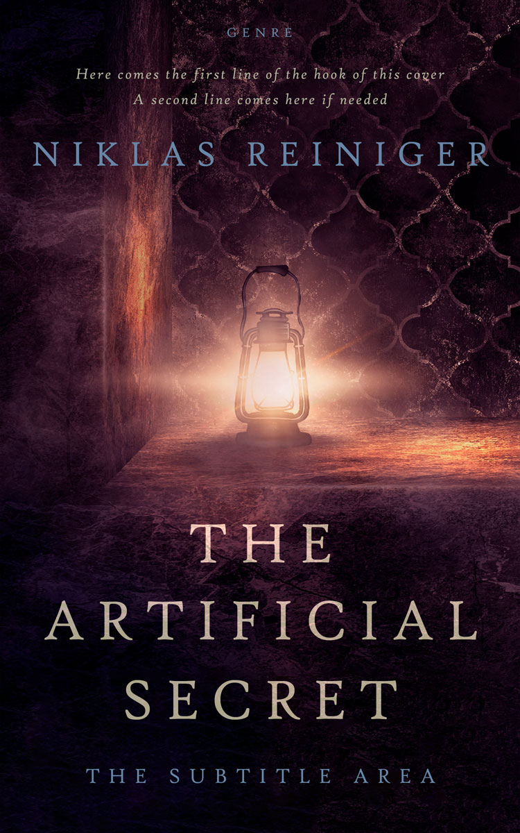 2D view of Premade Horror Book Cover - Tamarind