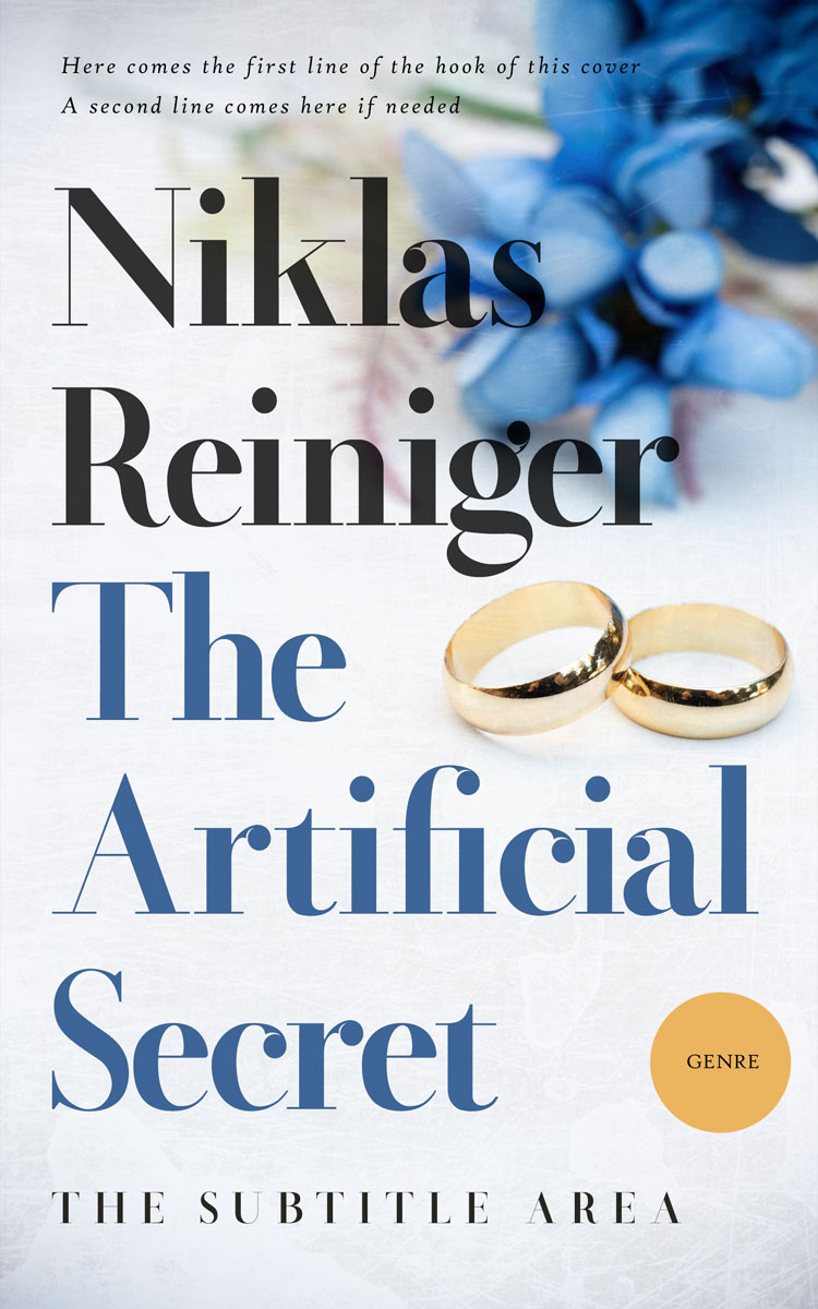 2D view of Premade Romance Book Cover - San Juan