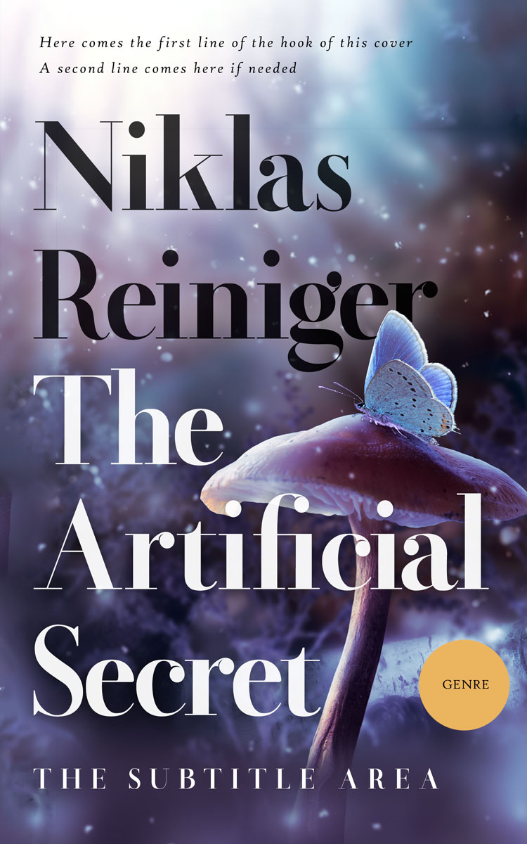 2D view of Premade Fantasy Book Cover - Martinique