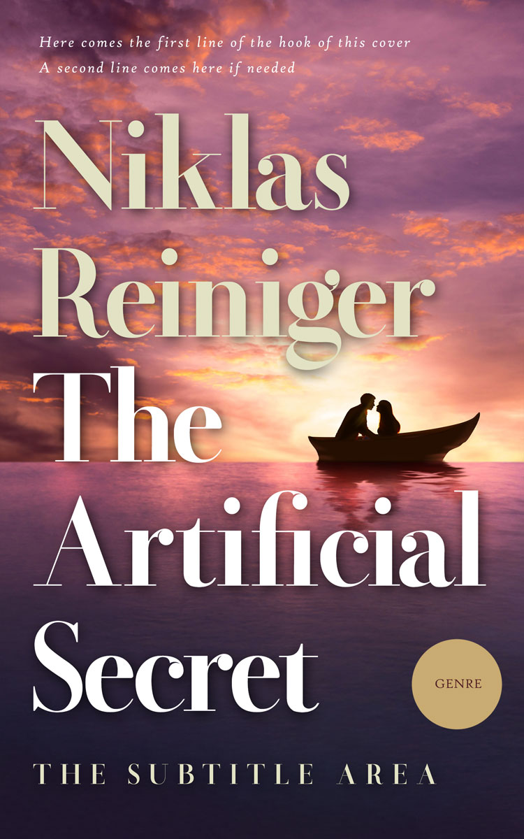 2D view of Premade Romance Book Cover - Au Chico