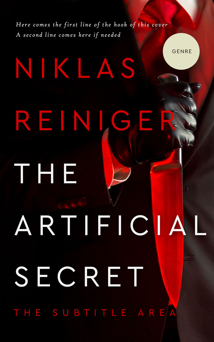 2D view of Premade Mystery & Thriller & Suspense Book Cover - Fuzzy Wuzzy Brown