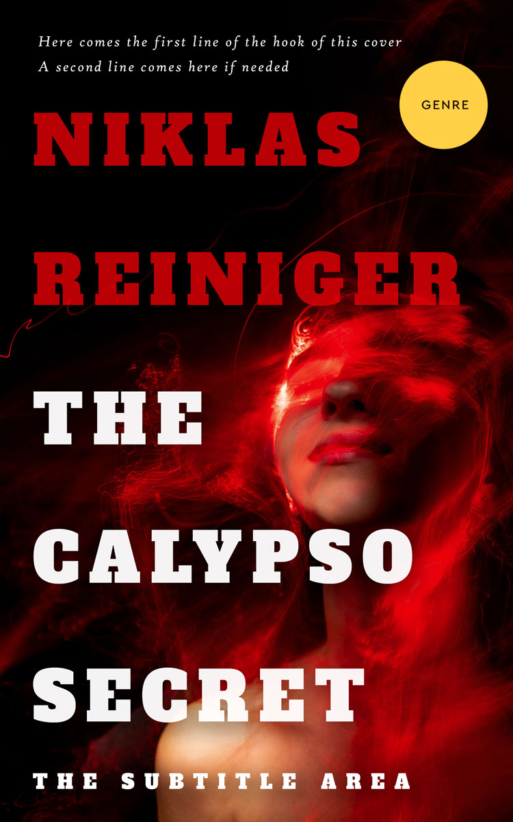 2D view of Premade Mystery & Thriller & Suspense Book Cover - Chestnut Rose