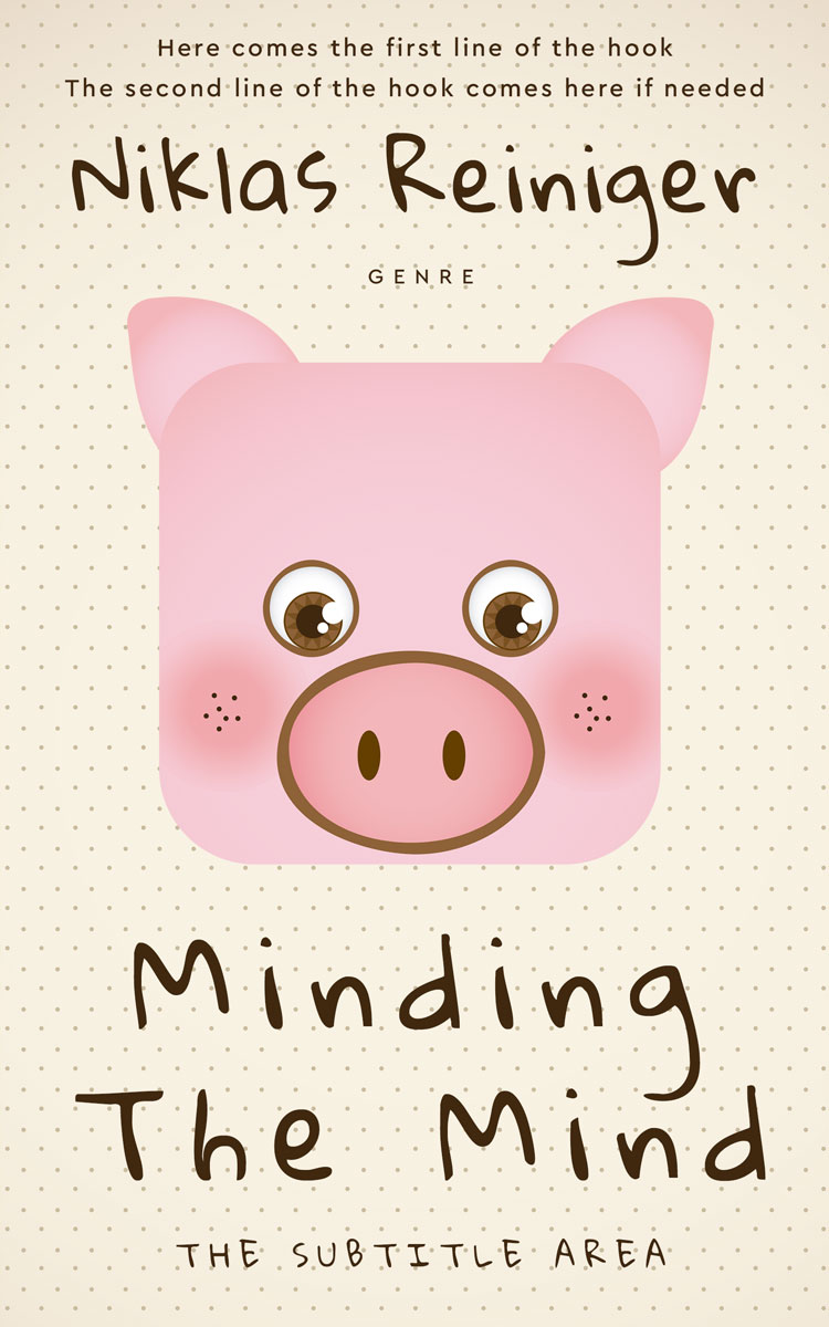 2D view of Premade Children's Book Cover - Pot Pourri