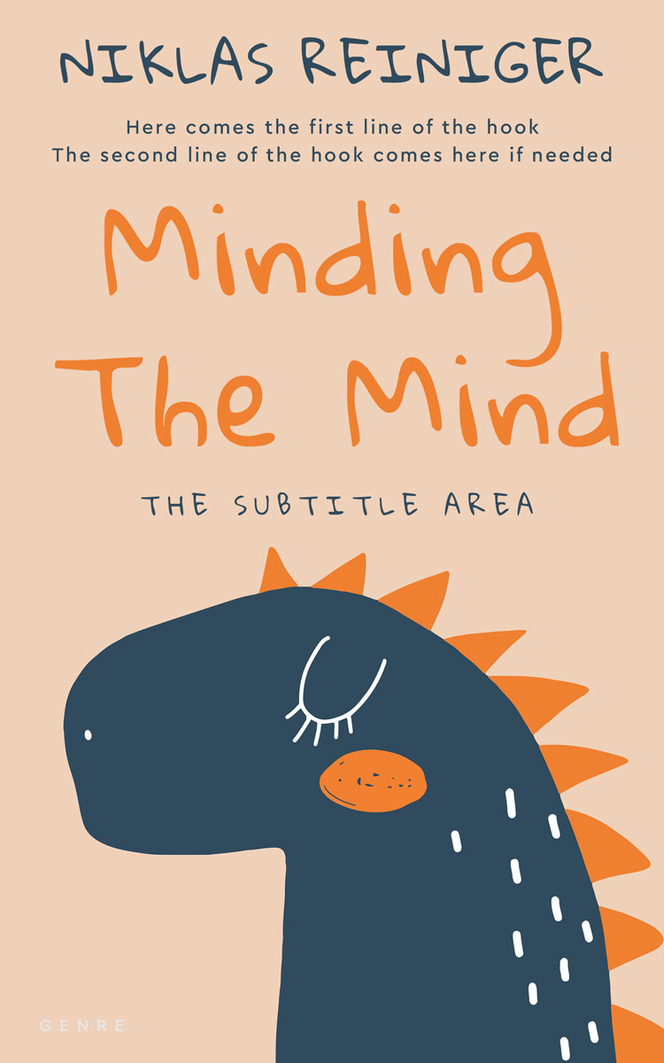 2D view of Premade Children's Book Cover - Just Right