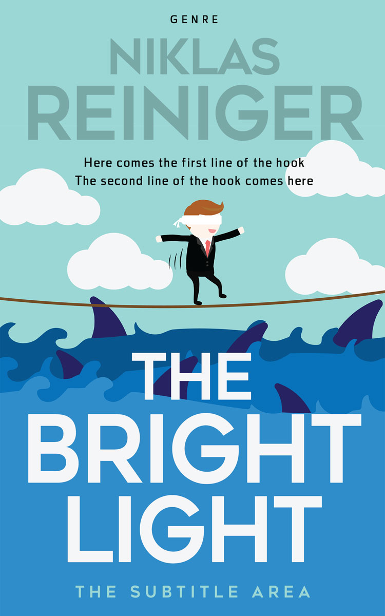 2D view of Premade Business Book Cover - Mariner