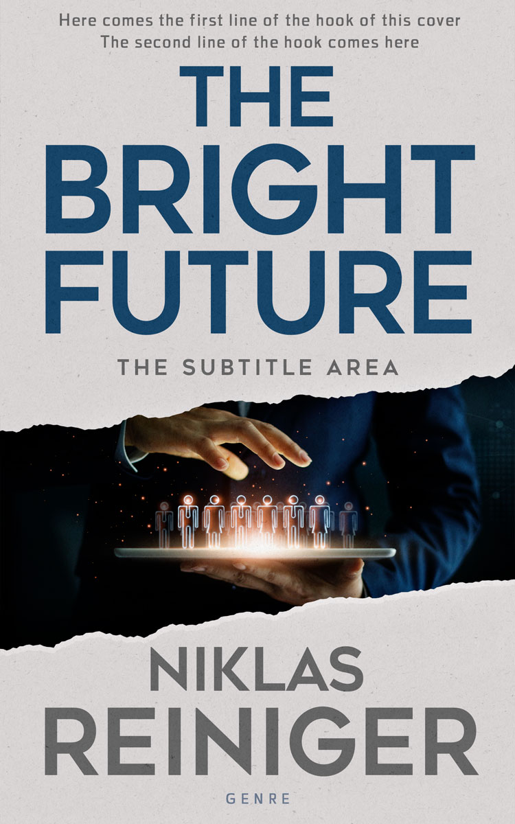 2D view of Premade Politics & Law & Society Book Cover - Swiss Coffee