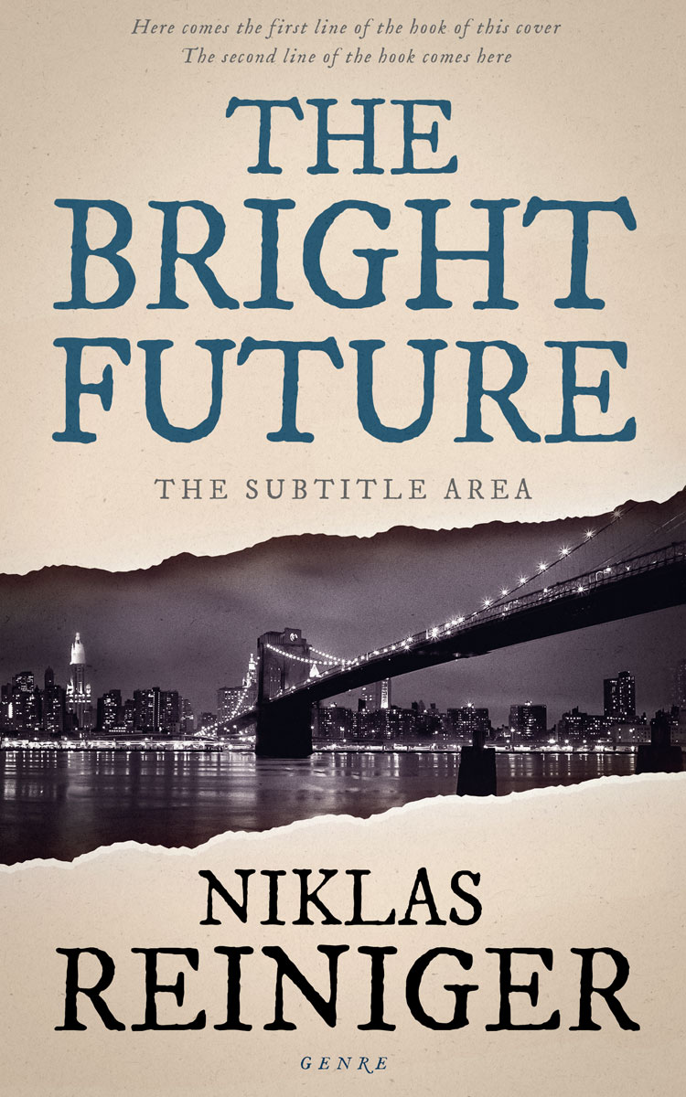 2D view of Premade Mystery & Thriller & Suspense Book Cover - Tuna