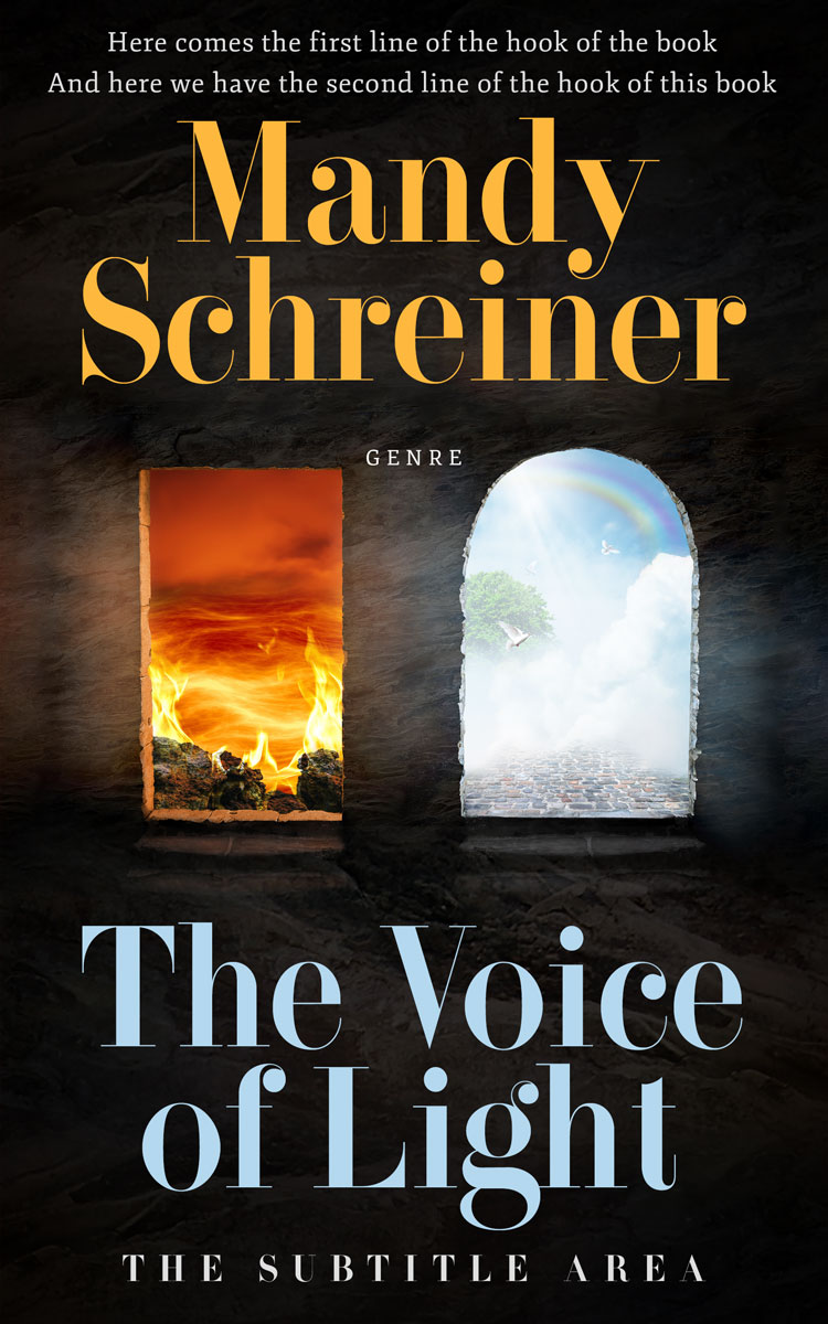 2D view of Premade Apocalyptica Book Cover - Pavlova