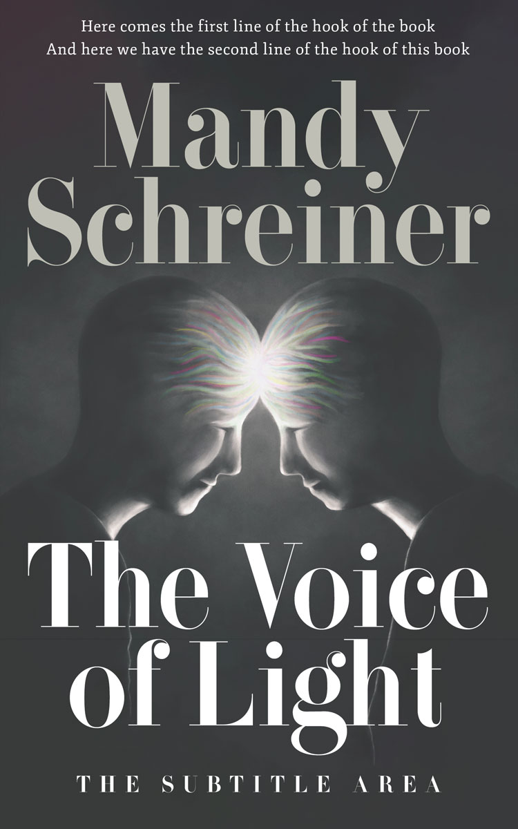 2D view of Premade Self-Improvement & Self-Help Book Cover - Tuna