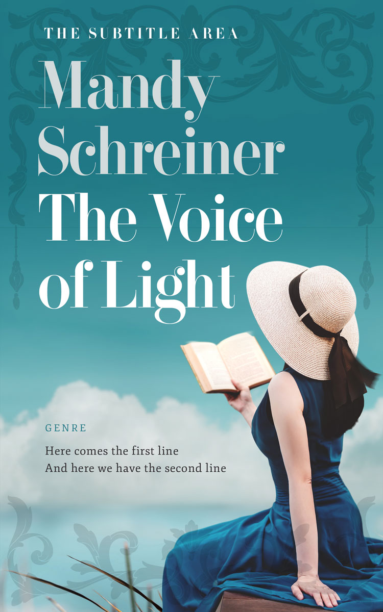 2D view of Premade Literary Fiction Book Cover - Paradiso