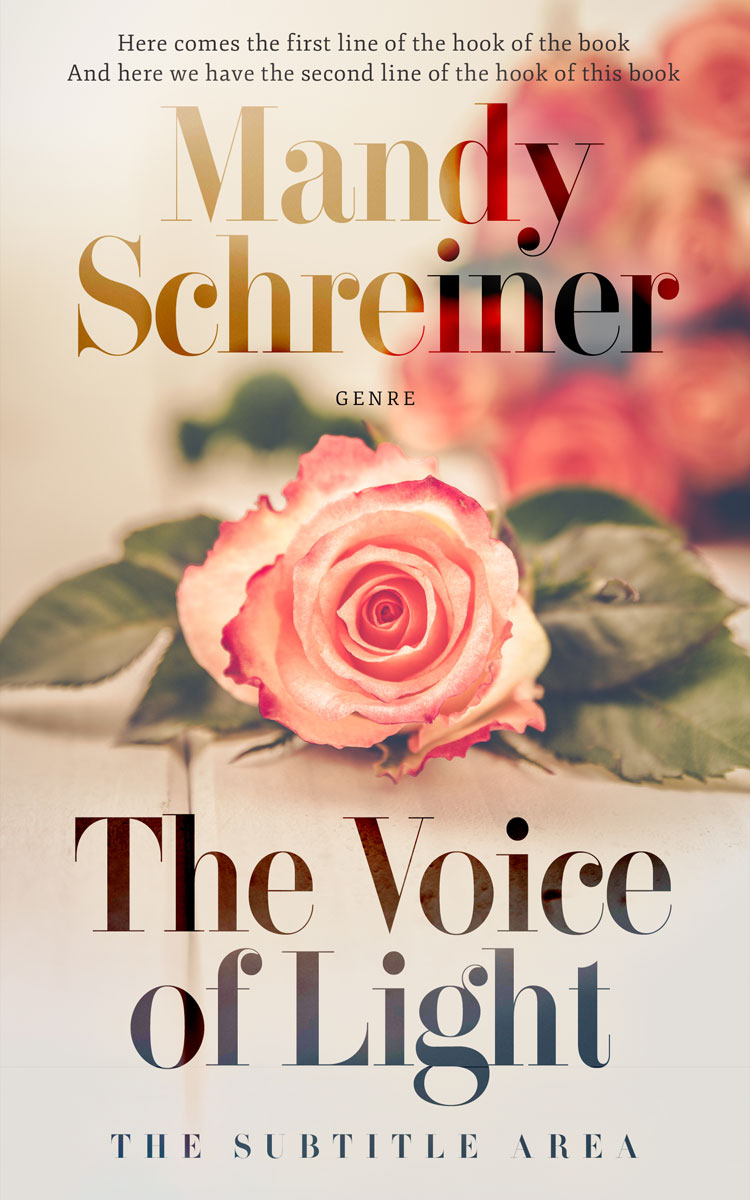 2D view of Premade Romance Book Cover - Bone