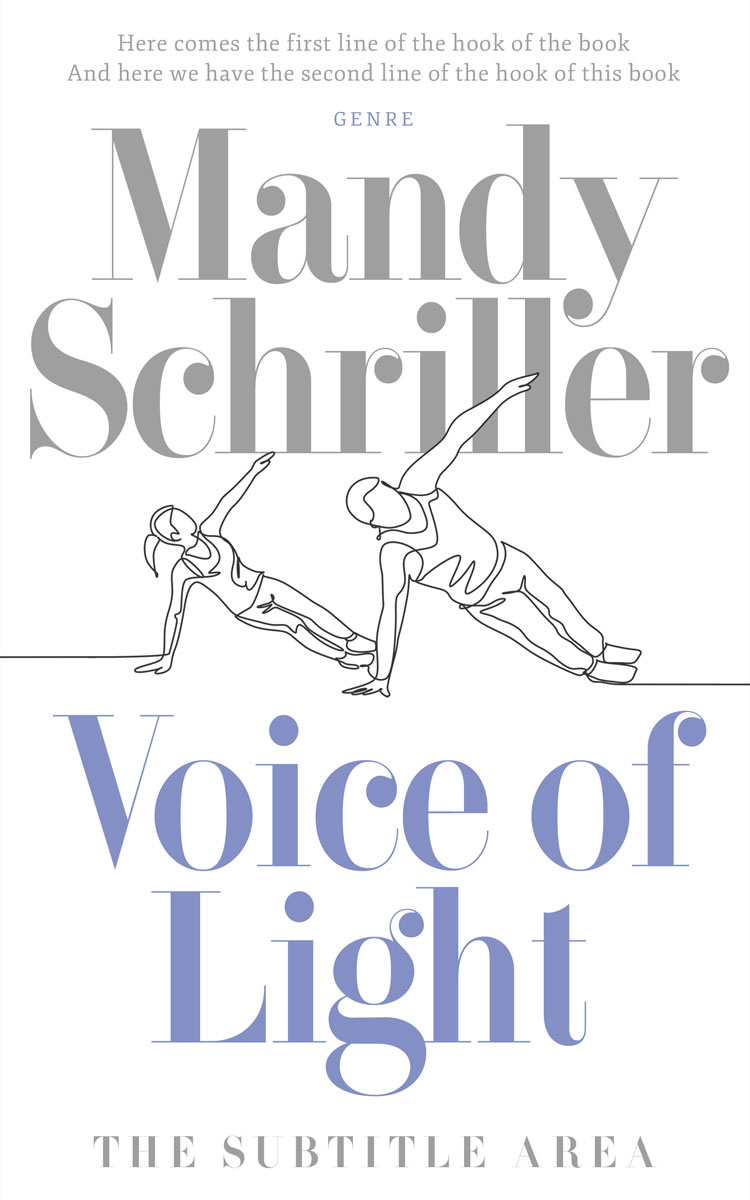 2D view of Premade Health & Dieting & Fitness Book Cover - Santas Gray