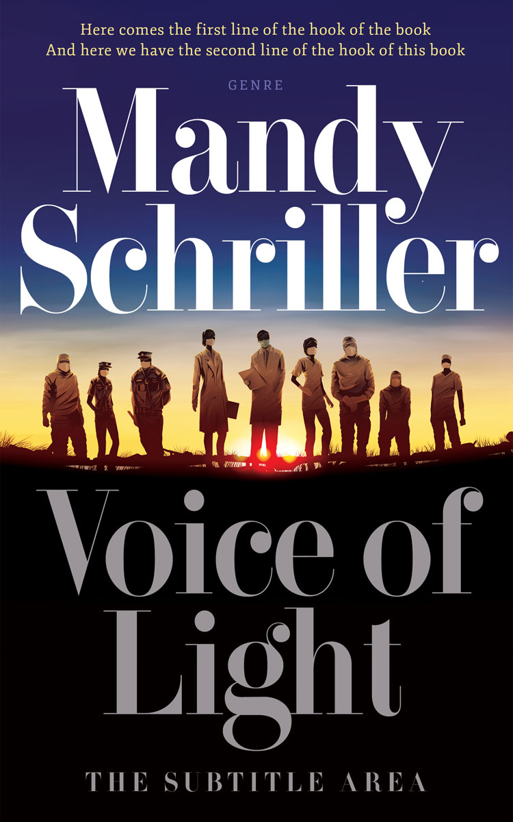 2D view of Premade Health & Mind & Body Book Cover - Indian Khaki