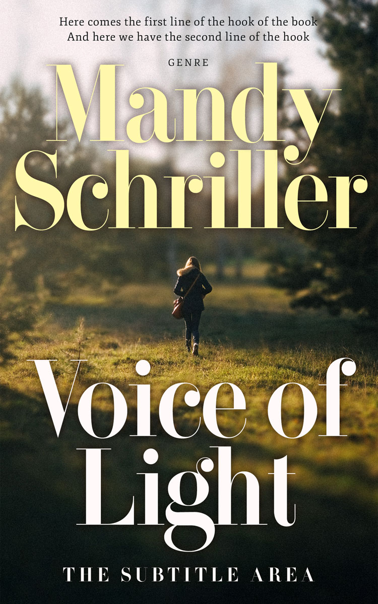 2D view of Premade Mystery & Thriller & Suspense Book Cover - White Rock