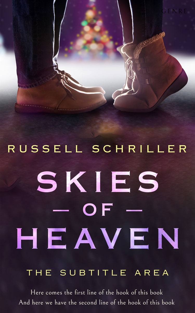 2D view of Premade Romance Book Cover - Cocoa Brown