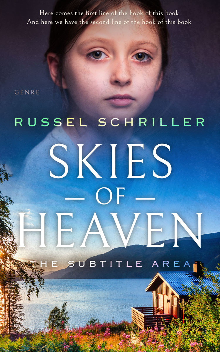 2D view of Premade Literary Fiction Book Cover - Rodeo Dust