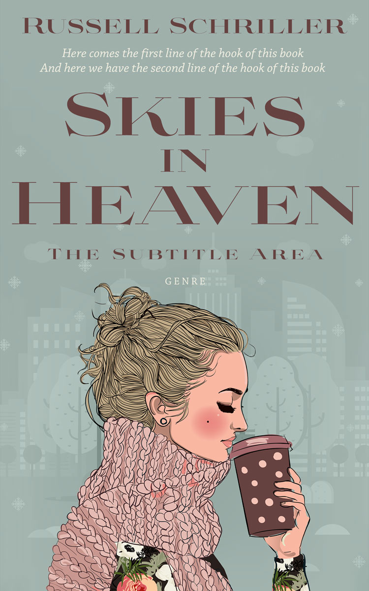 2D view of Premade Chick Lit Book Cover - Edward