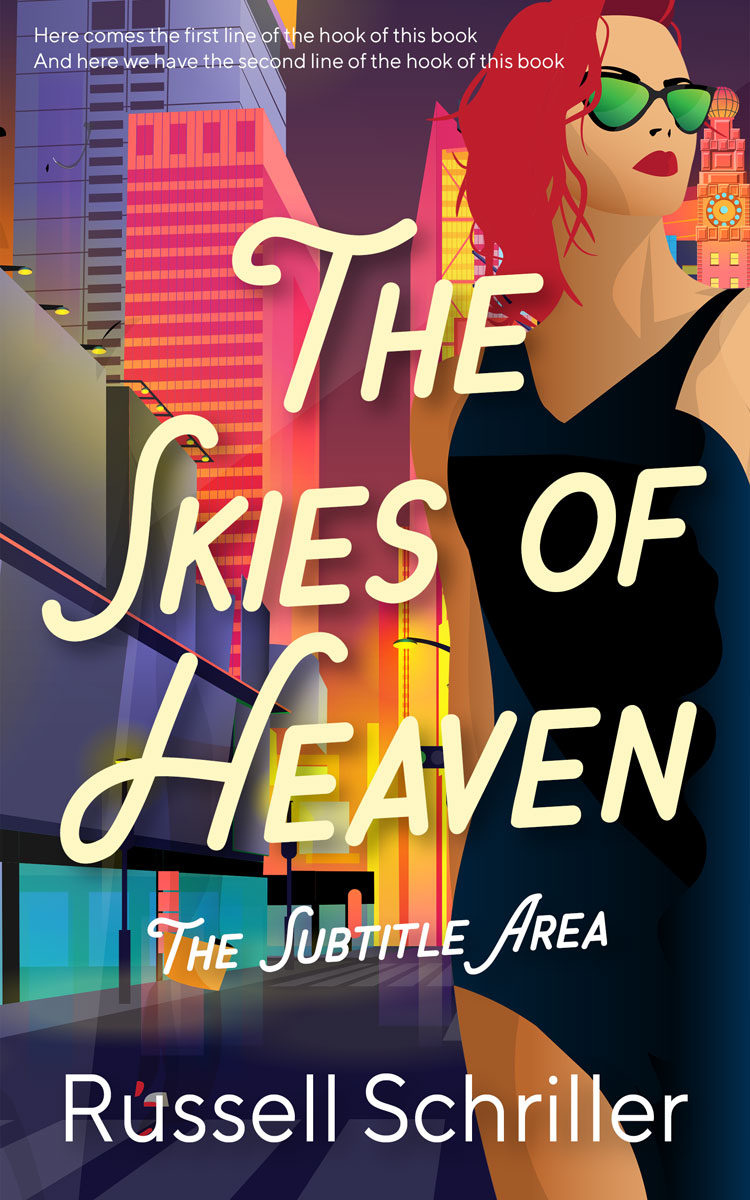 2D view of Premade Romance Book Cover - Copperfield