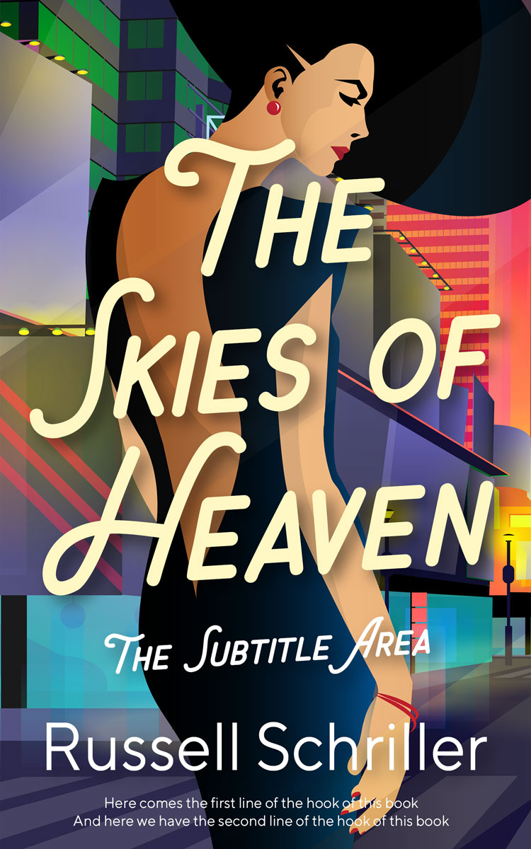 2D view of Premade Chick Lit Book Cover - Tumbleweed