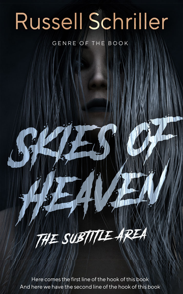 2D view of Premade Horror Book Cover - Woodsmoke