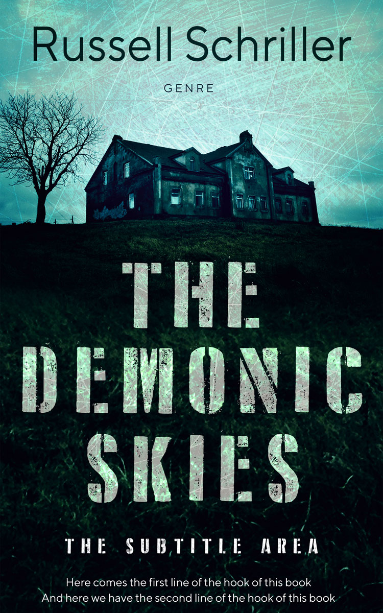 2D view of Premade Horror Book Cover - Firefly