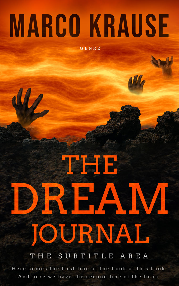 2D view of Premade Horror Book Cover - Bamboo