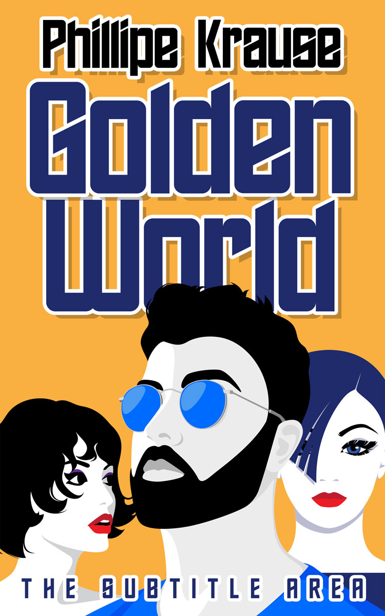 2D view of Premade Chick Lit Book Cover - Casablanca