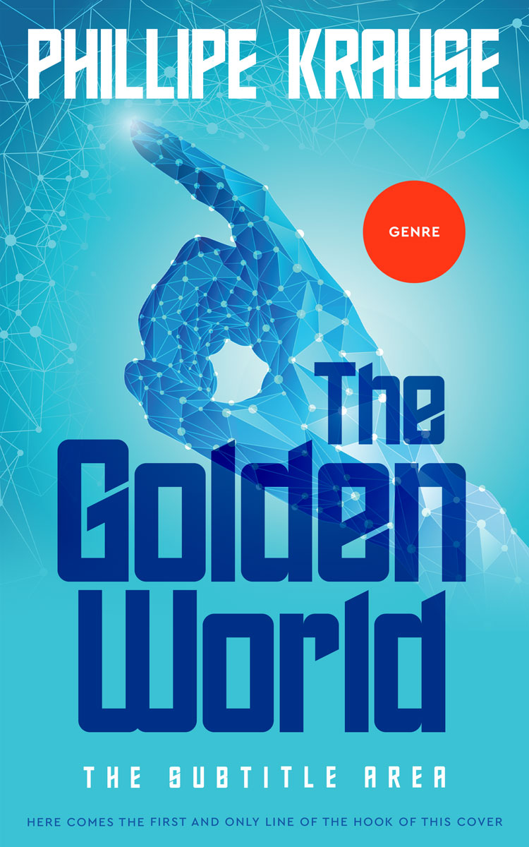 2D view of Premade Business Book Cover - Scooter