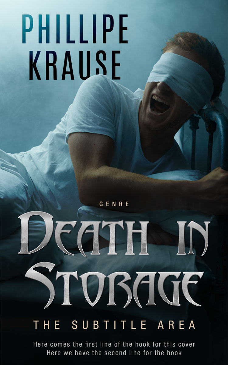 2D view of Premade Horror Book Cover - Mirage