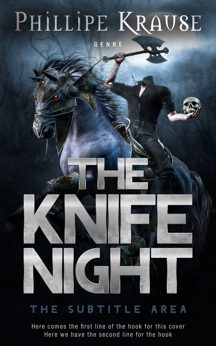 2D view of Silver Sand #25167 - Premade Fantasy Book Cover