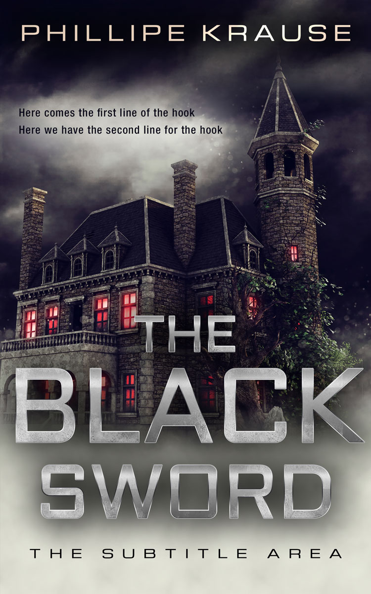 2D view of Premade Horror Book Cover - Baltic Sea