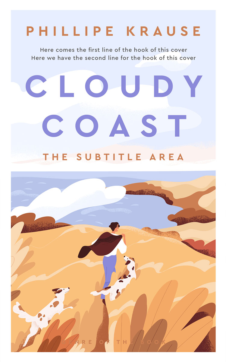 2D view of Premade Travel Book Cover - Bizarre