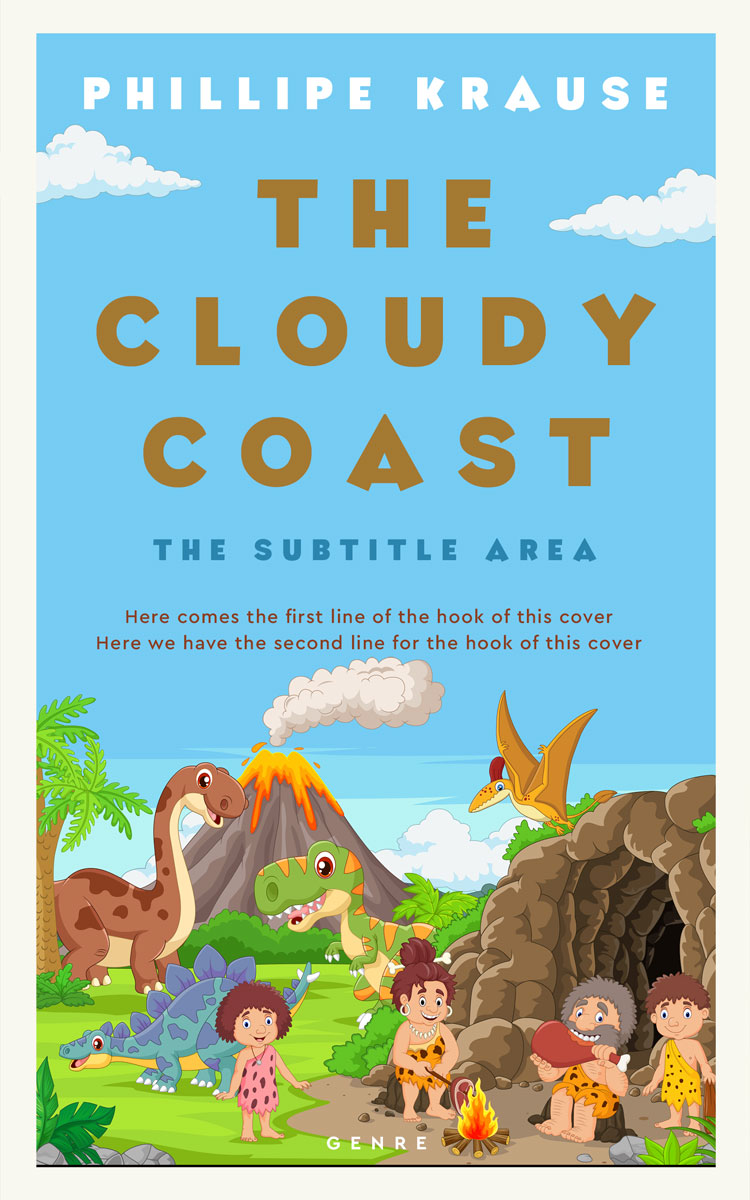 2D view of Sky Blue #25255 - Premade Historical Book Cover