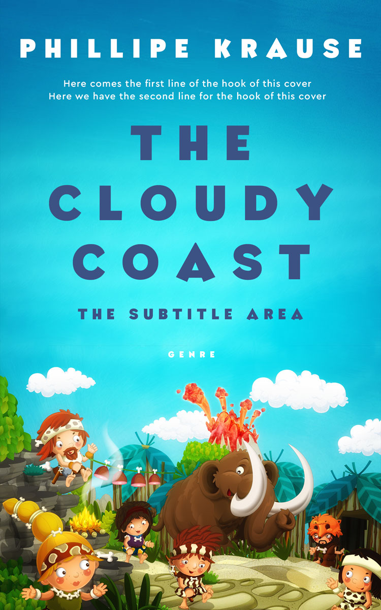 2D view of Premade Nature Book Cover - Scooter