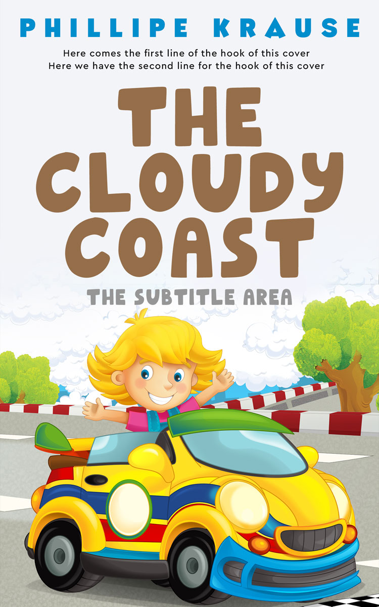 2D view of Premade Children's Book Cover - Casal
