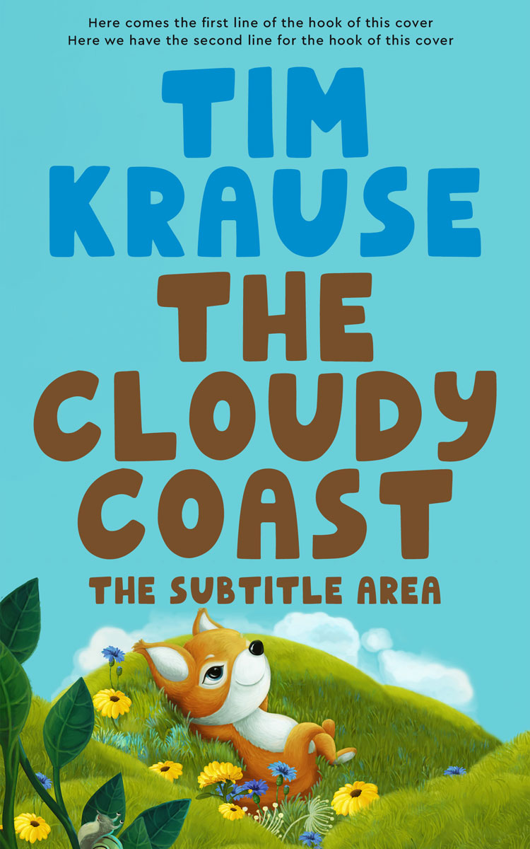 2D view of Premade Children's Book Cover - Viking