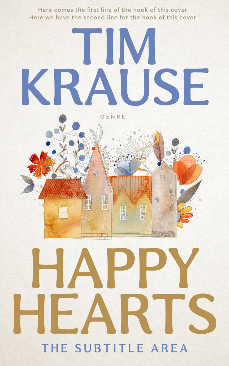 2D view of Premade Children's Book Cover - Pearl Bush