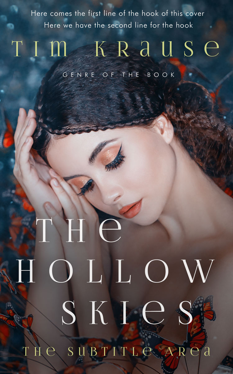 2D view of Premade Romance Book Cover - Tuna