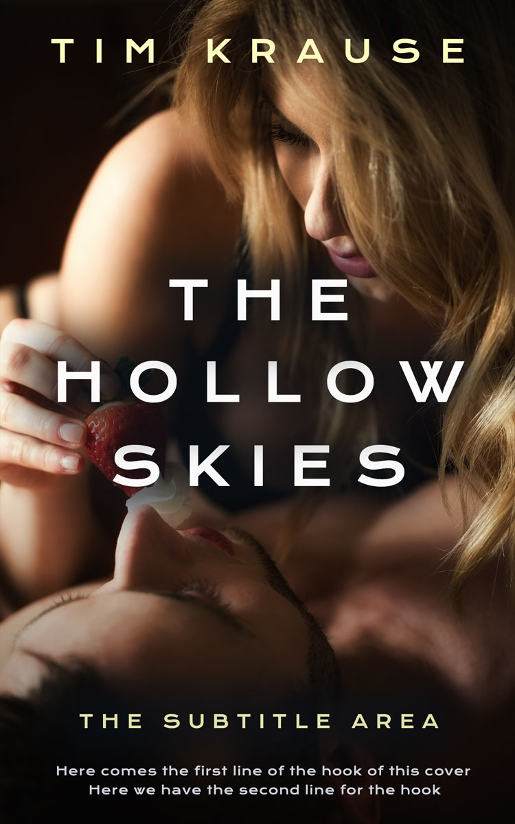 2D view of Premade Erotica Book Cover - Oil