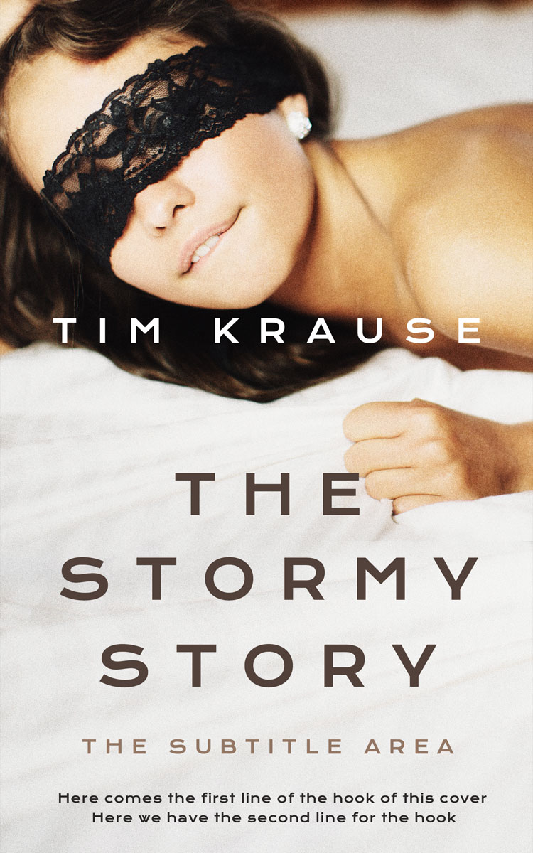 2D view of Premade Erotica Book Cover - Cocoa Brown