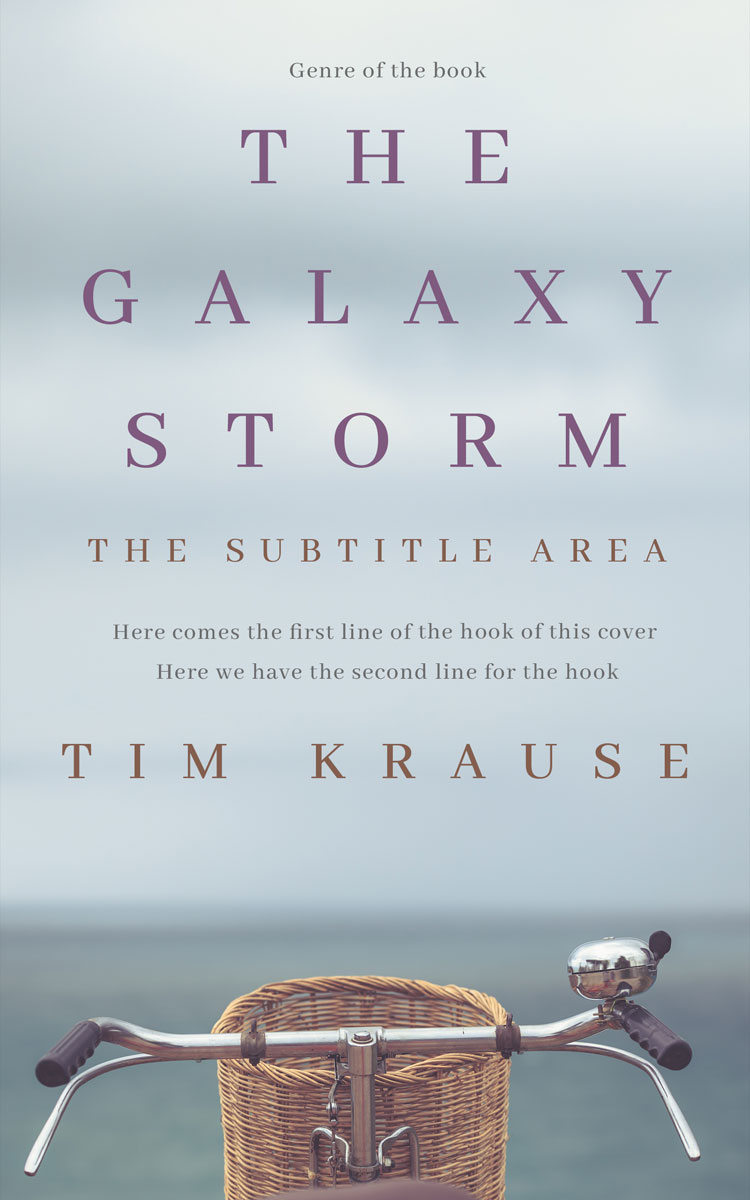 2D view of Premade Literary Fiction Book Cover - Geyser