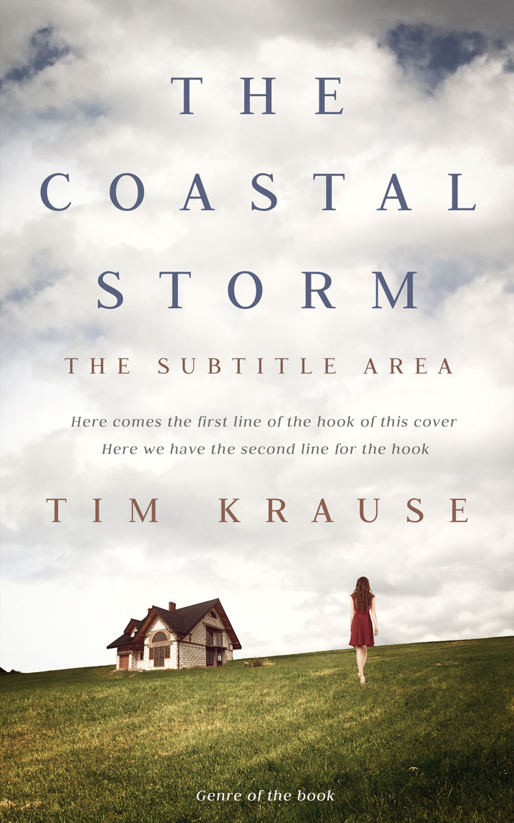 2D view of Premade Literary Fiction Book Cover - Cararra