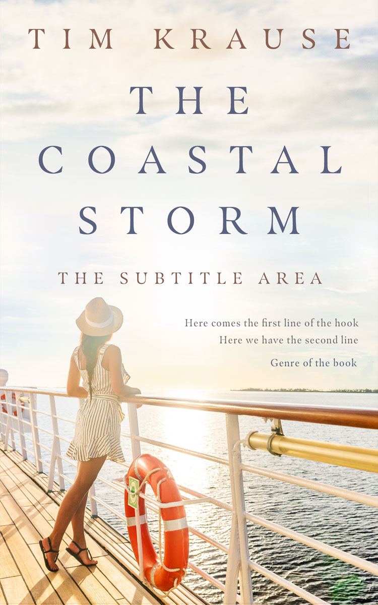 2D view of Premade Travel Book Cover - Dawn Pink