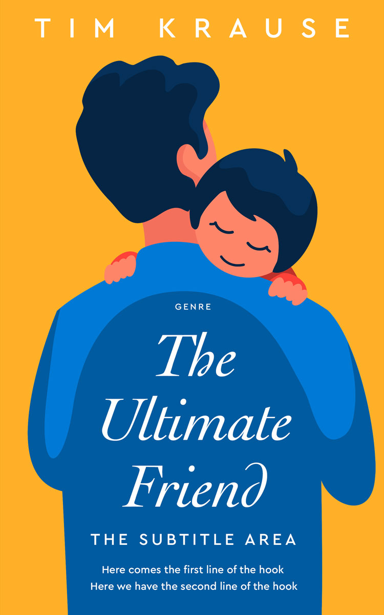 2D view of Premade Family & Parenting Book Cover - Sea Buckthorn